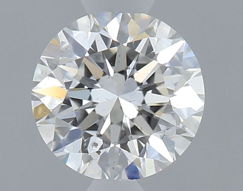 0.42 carat G-SI2 Excellent cut Natūralus Round Deimantas (1)