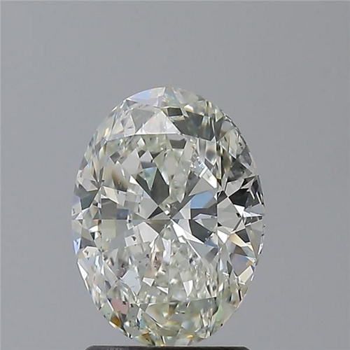 1.7 carat J-SI2 Natūralus Oval Deimantas (1)