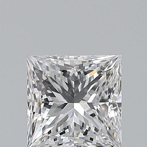 0.7 carat D-VS1 Natūralus Princess Deimantas (1)