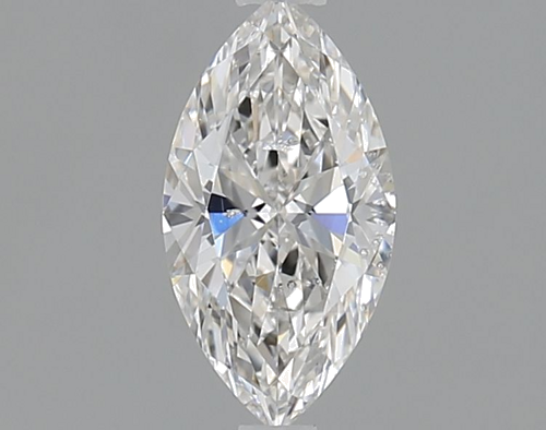0.6 carat F-SI2 Natūralus Marquise Deimantas (1)