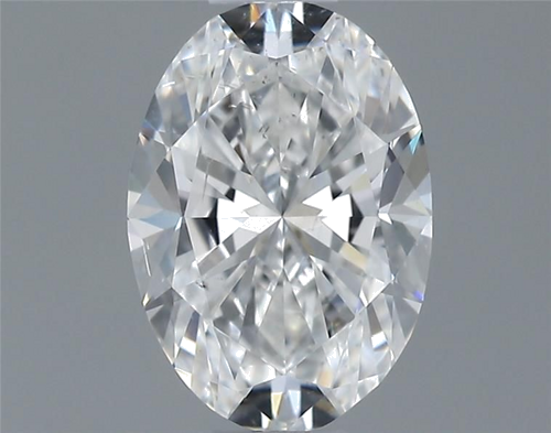 0.5 carat E-SI1 Natūralus Oval Deimantas (1)