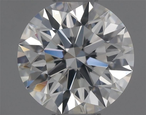 0.41 carat H-VVS1 Excellent cut Natūralus Round Deimantas (1)