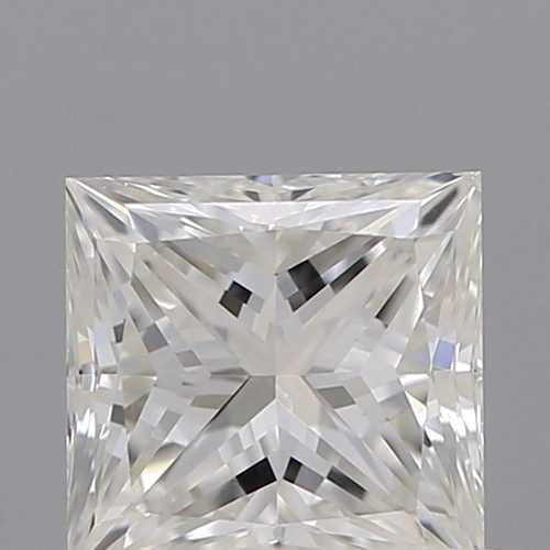 0.61 carat G-VS2 Natūralus Princess Deimantas (1)