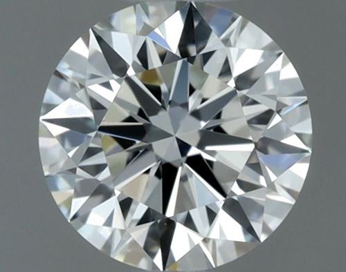 0.53 carat K-VVS1 Excellent cut Natūralus Round Deimantas (1)