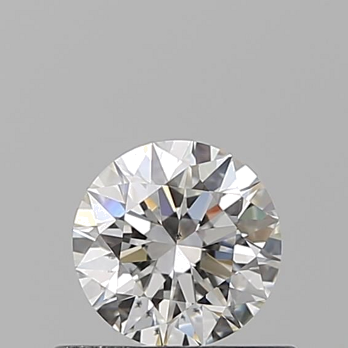 0.51 carat G-SI1 Excellent cut Natūralus Round Deimantas (1)