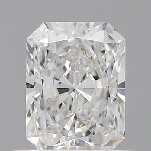0.52 carat D-VVS2 Natūralus Radiant Deimantas (1)