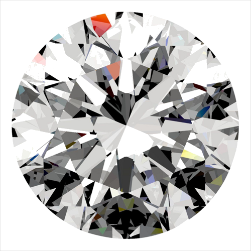 0.4 carat G-VS2 Excellent cut Natūralus Round Deimantas (1)