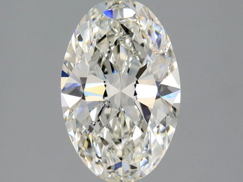 1.5 carat I-SI1 Natūralus Oval Deimantas (1)