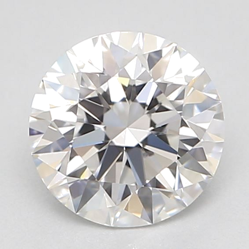 0.53 carat F-VVS1 Excellent cut Natūralus Round Deimantas (1)
