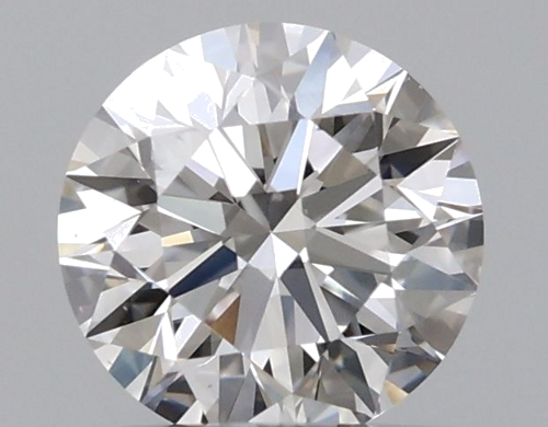 0.5 carat H-VVS2 Excellent cut Natūralus Round Deimantas (1)