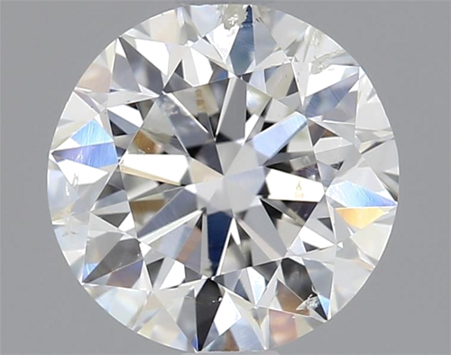 1.0 carat G-SI2 Very Good cut Natūralus Round Deimantas (1)