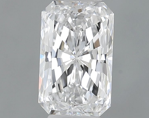 0.5 carat D-VVS2 Natūralus Radiant Deimantas (1)