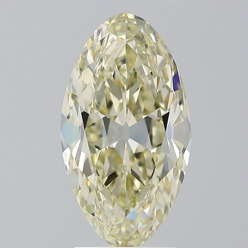 3.51 carat Fancy Light Brownish Greenish Yellow-VS1 Natūralus Oval Deimantas (1)