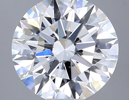 0.53 carat F-VS2 Excellent cut Natūralus Round Deimantas (1)
