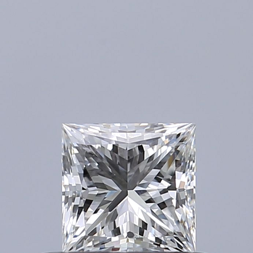 0.44 carat F-VS2 Natūralus Princess Deimantas (1)