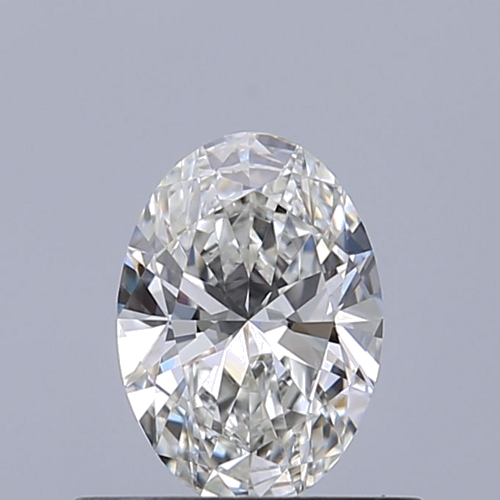 0.43 carat F-VVS2 Natūralus Oval Deimantas (1)