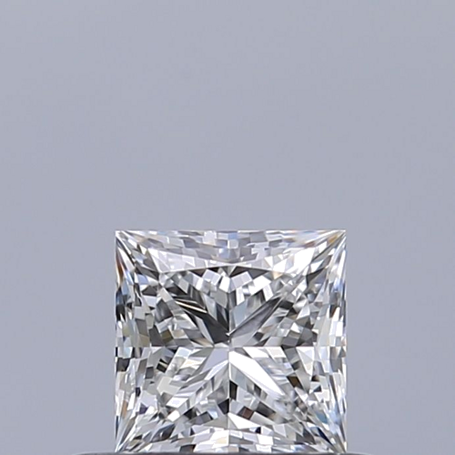 0.41 carat E-VVS1 Natūralus Princess Deimantas (1)