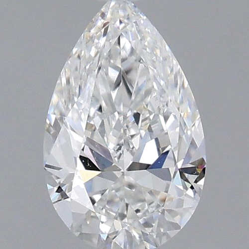 0.5 carat E-VS2 Natūralus Pear Deimantas (1)
