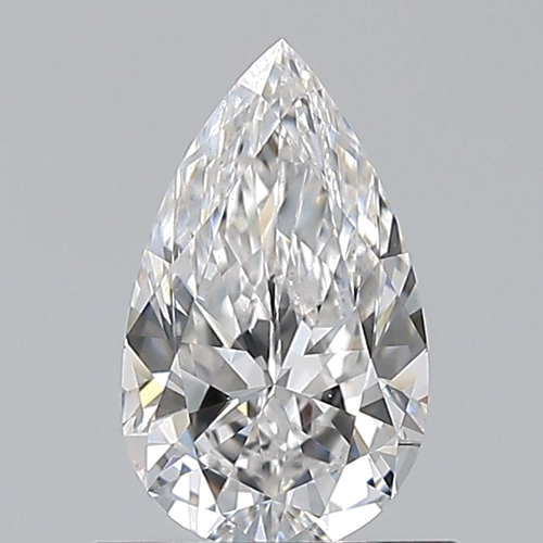 0.7 carat E-VS2 Natūralus Pear Deimantas (1)