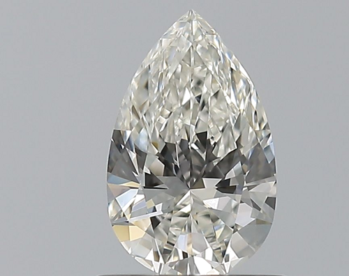 0.75 carat I-VVS1 Natūralus Pear Deimantas (1)
