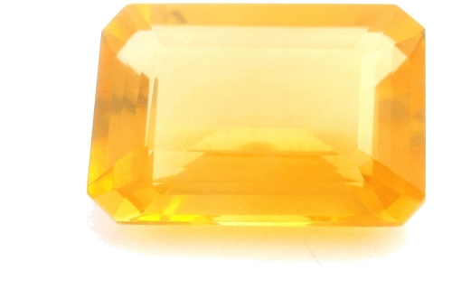 10.04 carat YELLOW STEP cut Octagonal Citrine (1)