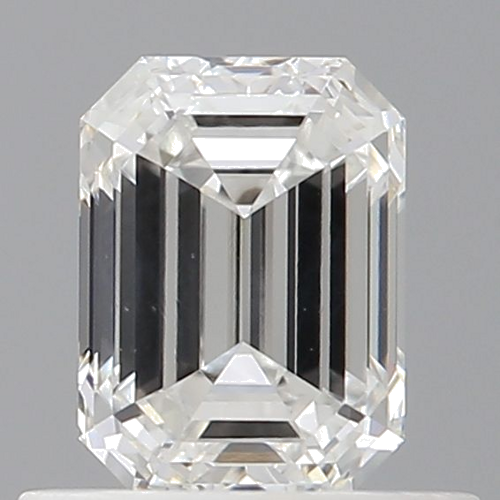 0.71 carat F-SI1 Natūralus Emerald Deimantas (1)