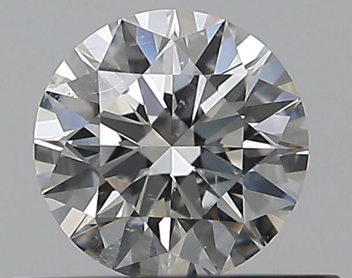 0.41 carat F-SI2 Excellent cut Natūralus Round Deimantas (1)
