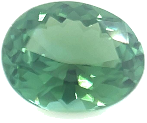 0.52 carat GREEN Oval Tourmaline (1)