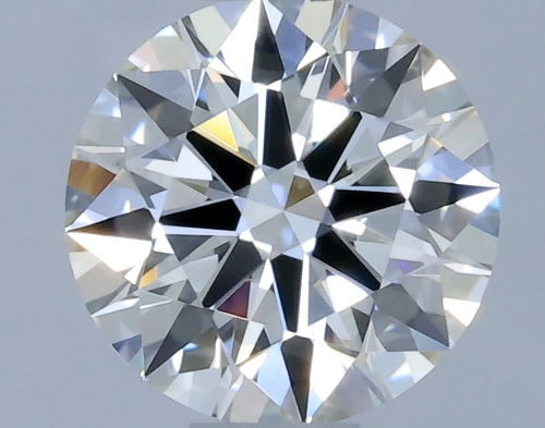 0.51 carat I-VVS1 Excellent cut Natūralus Round Deimantas (1)