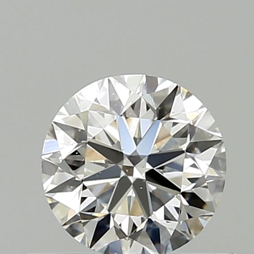 0.5 carat F-SI1 Very Good cut Natūralus Round Deimantas (1)