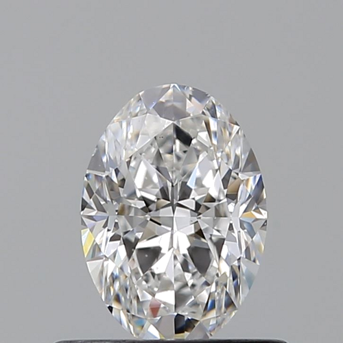 0.6 carat E-SI1 Natūralus Oval Deimantas (1)