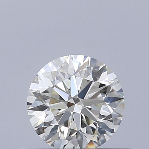 0.5 carat K-VVS1 Very Good cut Natūralus Round Deimantas (1)