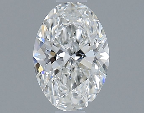 0.8 carat G-SI1 Natūralus Oval Deimantas (1)