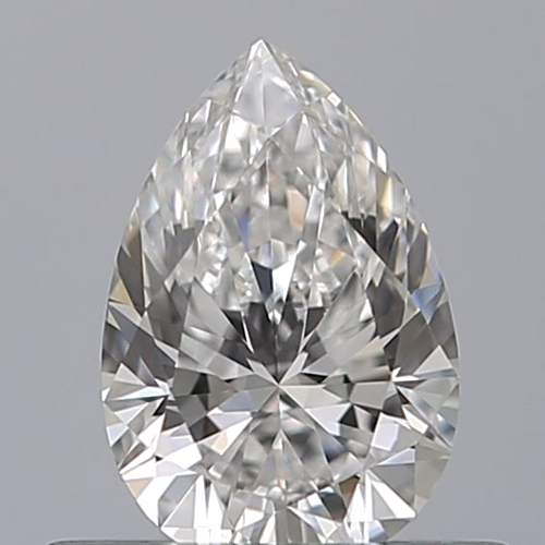 0.41 carat E-VVS1 Natūralus Pear Deimantas (1)