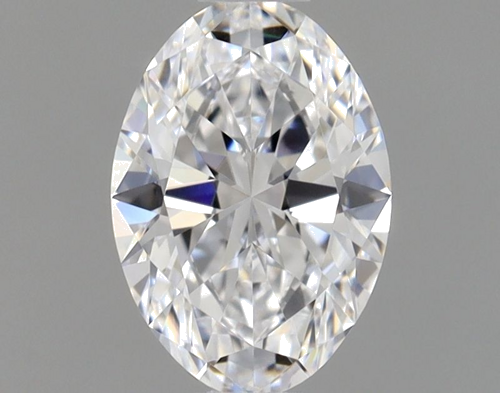 0.51 carat D-VVS2 Natūralus Oval Deimantas (1)