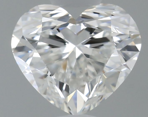 0.4 carat F-VVS1 Natūralus Heart Deimantas (1)