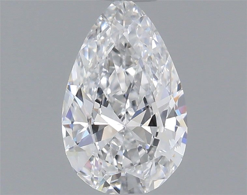 0.51 carat D-VS2 Natūralus Pear Deimantas (1)