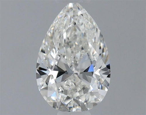 0.45 carat H-SI1 Natūralus Pear Deimantas (1)