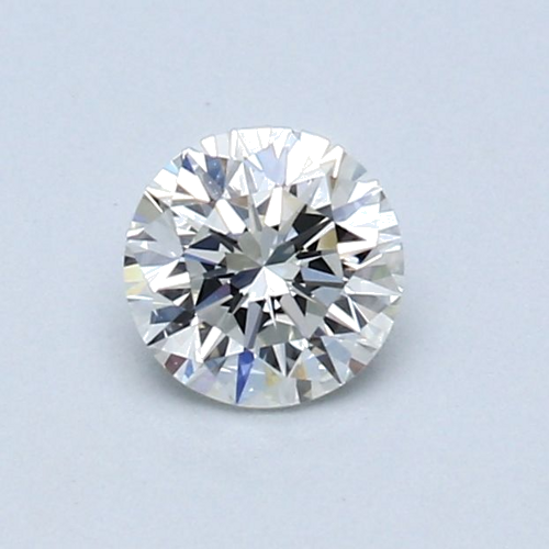 0.5 carat H-VVS2 GD cut Natūralus Round Deimantas (1)