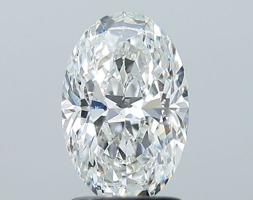1.71 carat G-SI2 Natūralus Oval Deimantas (1)