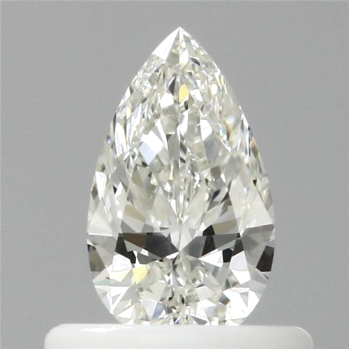 0.5 carat I-VVS1 Natūralus Pear Deimantas (1)