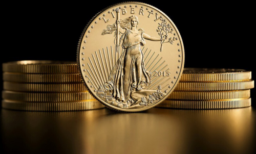 1 унция Златна монета American Eagle USA (Смесена година) (6)