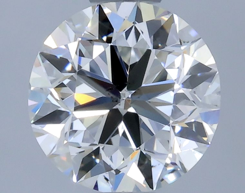 0.7 carat H-SI1 Very Good cut Natūralus Round Deimantas (1)