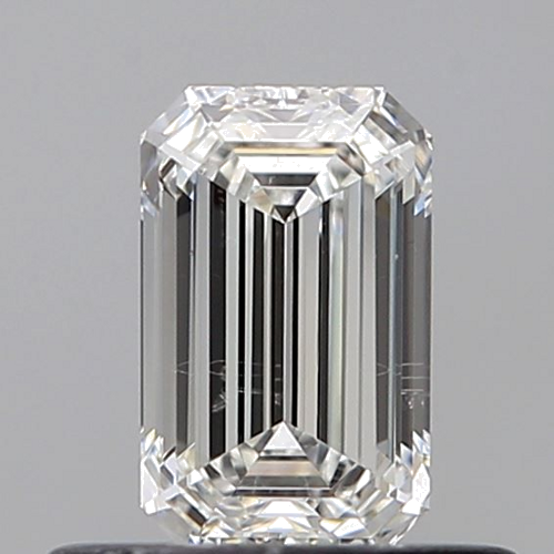 0.51 carat H-SI1 Natūralus Emerald Deimantas (1)