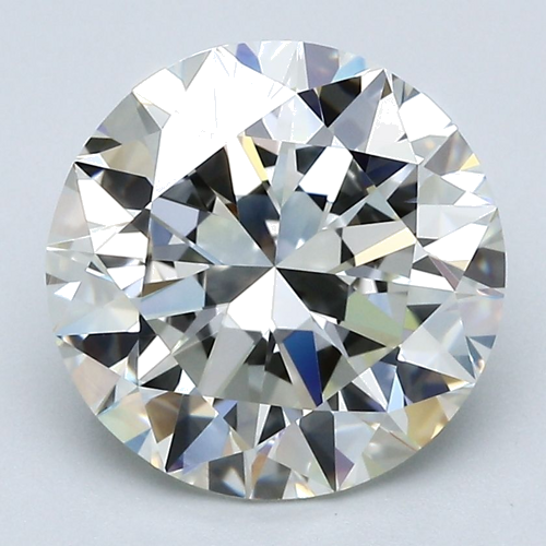 4.02 carat J-VVS2 Excellent cut Natūralus Round Deimantas (1)