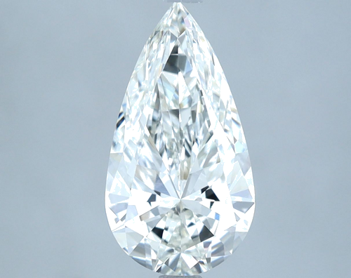 2.22 carat G-VVS2 Natūralus Pear Deimantas (1)