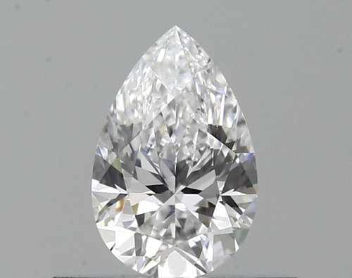 0.35 carat D-VVS1 Natūralus Pear Deimantas (1)