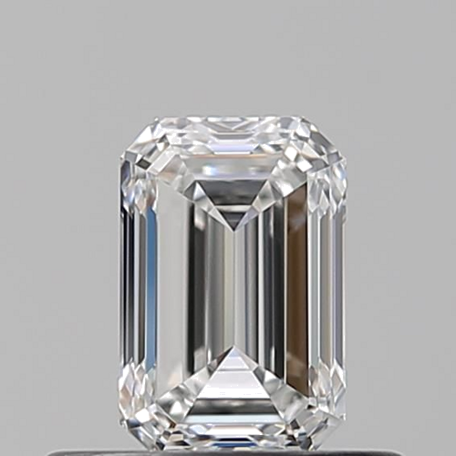 0.51 carat F-VVS1 Natūralus Emerald Deimantas (1)