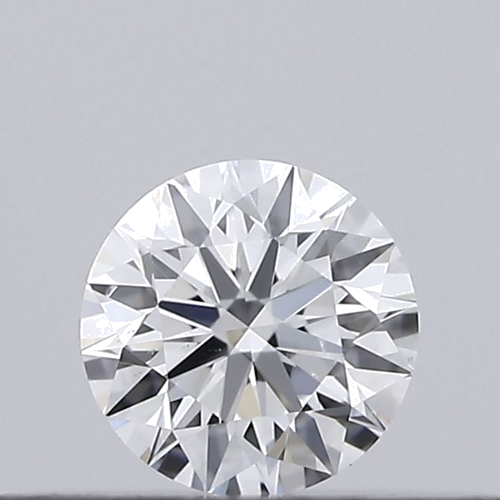 0.16 carat D-VS2 Excellent cut Natūralus Round Deimantas (1)