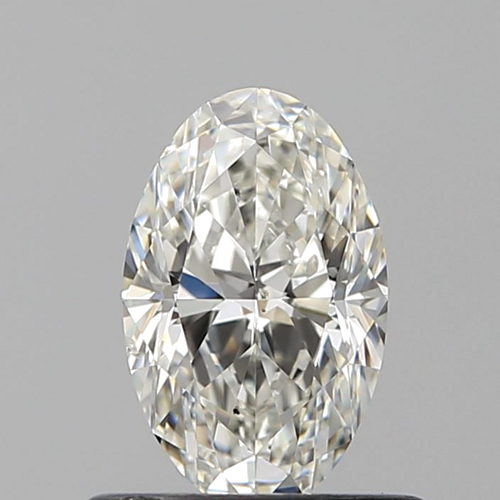 0.63 carat I-SI2 Natūralus Oval Deimantas (1)